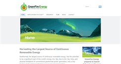 Desktop Screenshot of greenfireenergy.com